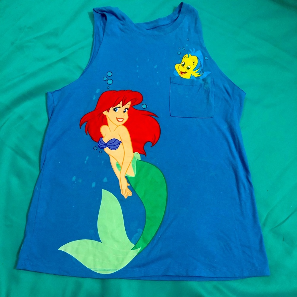 Disney’s the little mermaid tank size medium